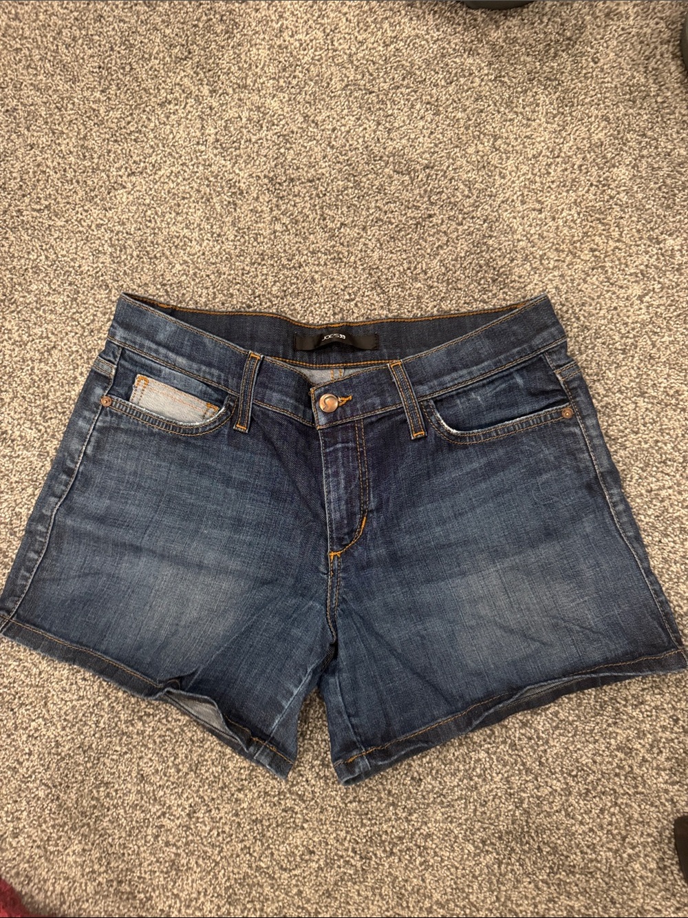 Joe's Jeans Indigo Blue Denim Cutoff Shorts